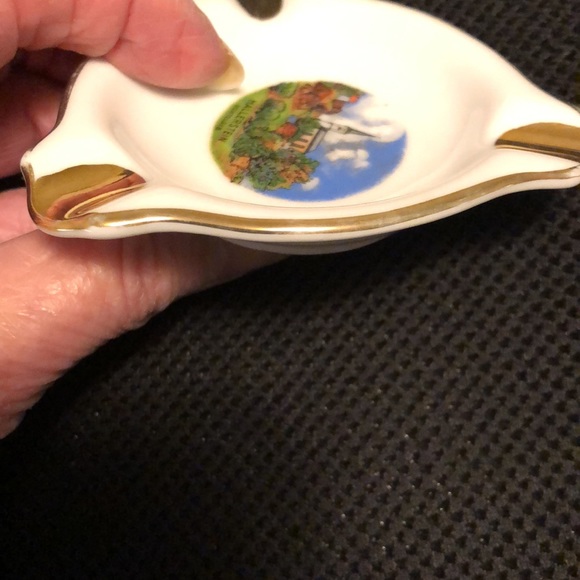 HALLERSTEIN FICHTEL SMALL CIGARETTE ASHTRAY MADE IN BAVARIA - 3 1/2” - #309 - Picture 6 of 8